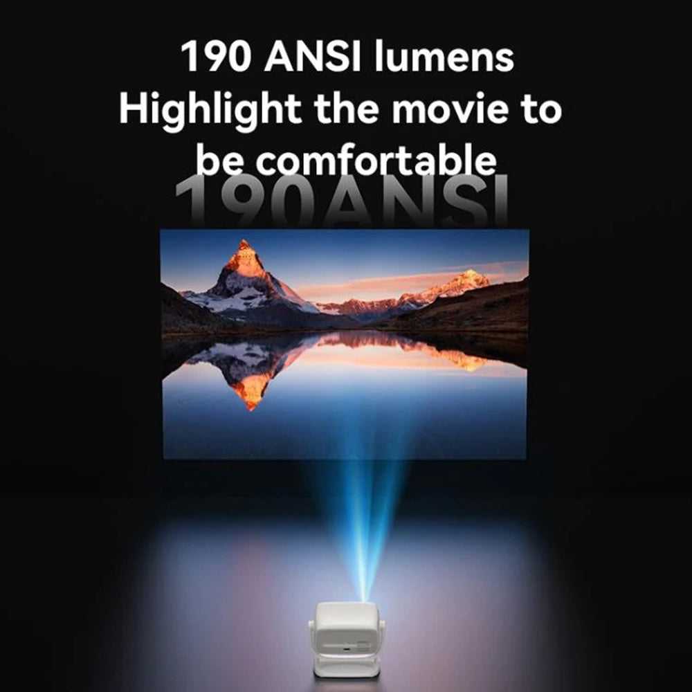 Videoprojektor Yesido TV13, 720P, 190ANSI, Android 9.0, Bílý