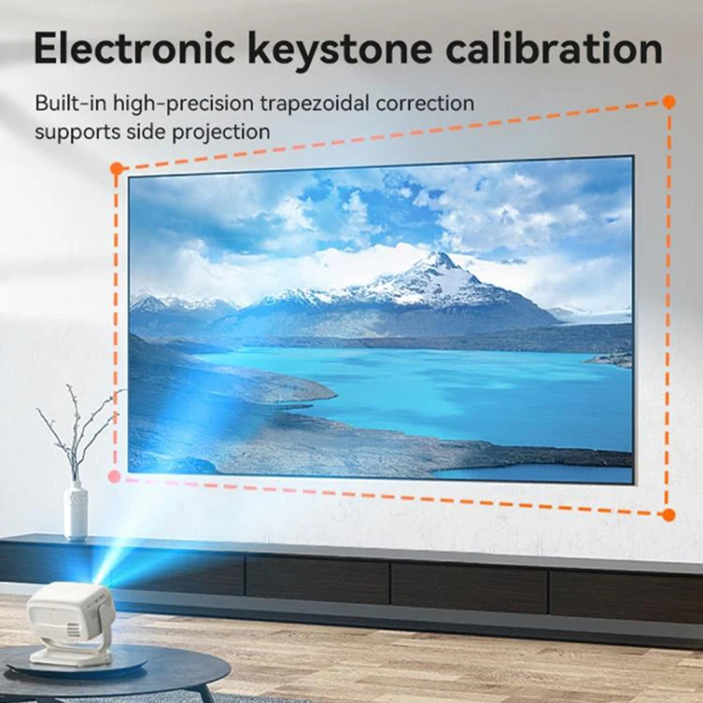 Videoprojektor Yesido TV13, 720P, 190ANSI, Android 9.0, Bílý