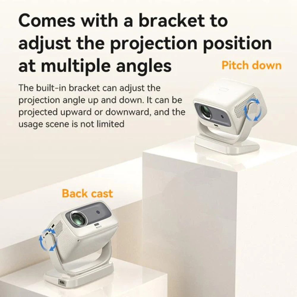 Videoprojektor Yesido TV13, 720P, 190ANSI, Android 9.0, Bílý