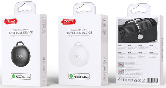 XO Design SmartTag LP03 pro iOS Series, Černý